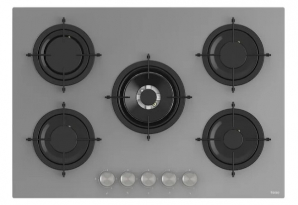 Ferre Flowart Basic Gri Ankastre Set RS038 + XE62CPR + D082