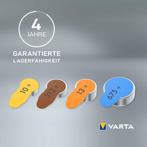 Varta 675 6'lı Düğme Pil