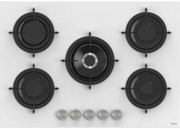 Ferre Flowart Basic Beyaz Ankastre Set RS036 + XE62CB + D087