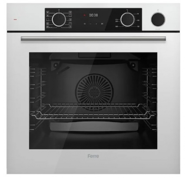 Ferre Steamart&Fryart Beyaz Ankastre Set ED076 + XE64CB + D081
