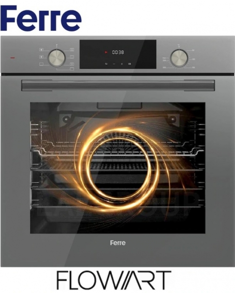 Ferre Flowart Gri Ankastre Set ED078 + QMS63CPR + D082