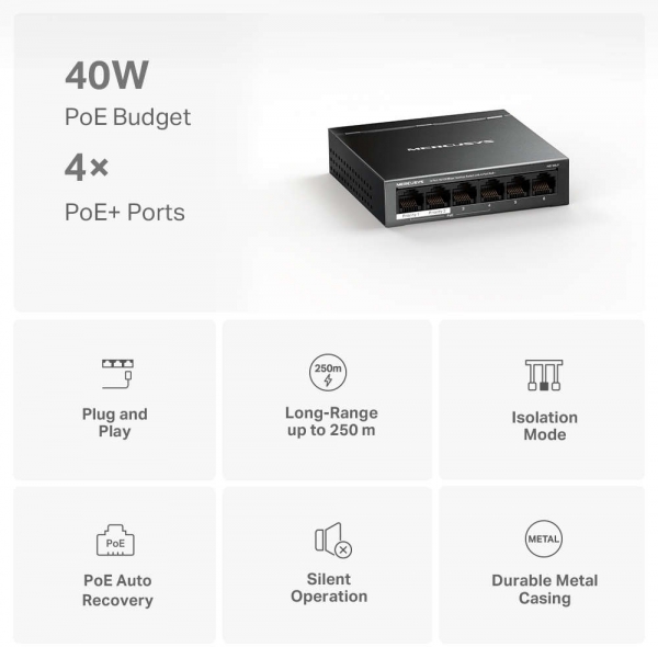 Mercusys MS106LP Switch