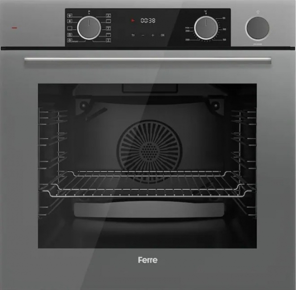 Ferre Steamart&Fryart Gri Ankastre Set ED078 + XE64CPR + D079