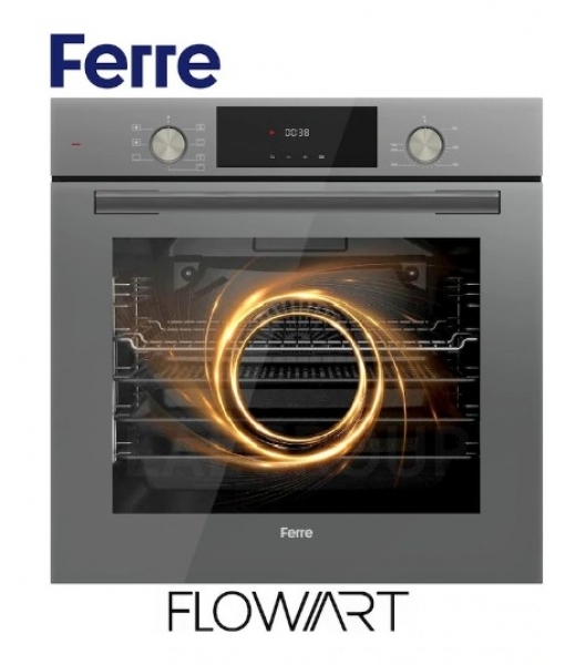 Ferre Flowart Gri Ankastre Set CS208 + QMS63CPR + D065