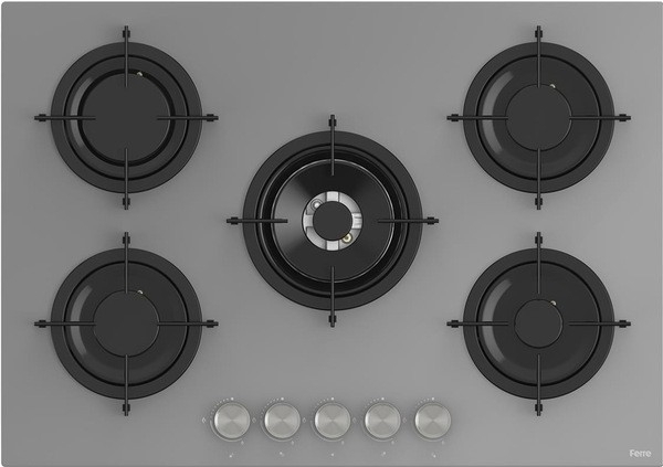 Ferre Flowart Gri Ankastre Set RS038 + QMS63CPR + D079