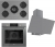 Ferre Flowart Gri Ankastre Set RS038 + QMS63CPR + D079