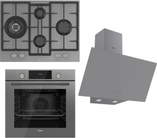 Ferre Flowart Gri Ankastre Set ED078 + QMS63CPR + D079