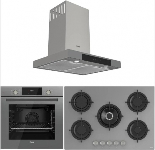 Ferre Flowart Gri Ankastre Set RS038 + QMS63CPR + D102