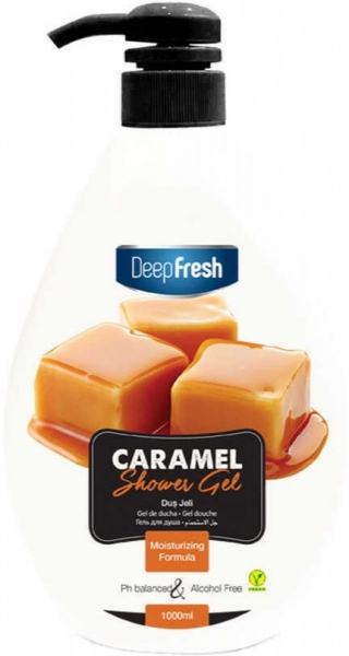 Deep Fresh Karamel 1000 ml Duş Jeli