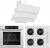 Ferre Fryart Beyaz Ankastre Set B 1140 CE + XE63CB + D024