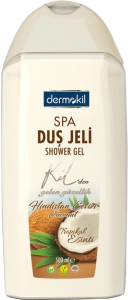 Dermokil Hindistan Cevizi 500 ml Duş Jeli