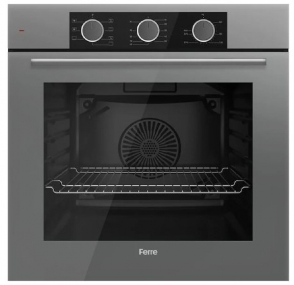 Ferre Flowart Basic Gri Ankastre Set ED078 + XE62CPR + D088