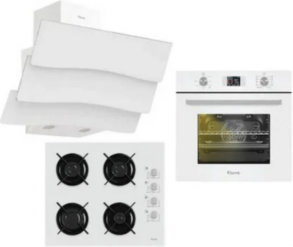 Ferre Milano Beyaz Ankastre Set B 1140 CE + 10001 + D024