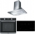 Franke Inox Ankastre Set FRSM 905 C TOD BBK + FSM 86 H XS + FDFPL 905 I XS
