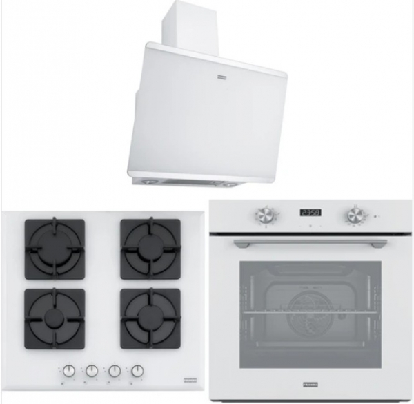 Franke Ankastre Set Fhns 604 4g Wh C + FMA 86 H WH + FPJ 615 V WH SS