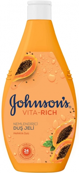 Johnson's Vita-Rich Papaya Özlü 400 ml Duş Jeli