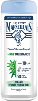 Le Petit Marseillais Yüksek Toleranslı Organik Kenevir Tohumu Yağı 400 ml Duş Jeli