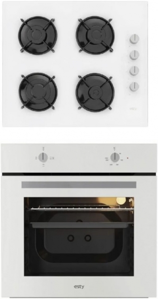Esty 2'li Beyaz Ankastre Set ACO5601W02 + AEF6601W04 +
