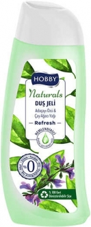 Hobby Naturals Refresh Adaçayı Özü ve Çayağacı Yağı 500 ml Duş Jeli