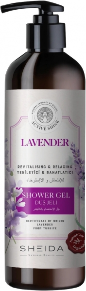 Sheida Active Shine Yenileyici & Rahatlatıcı 500 ml Duş Jeli