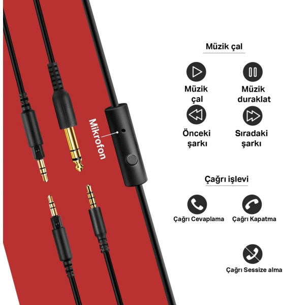 Oneodio Studio HIFI Kablolu Kulaklık