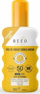 BEE'O ApiCare Propolisli Yüz ve Vücut Güneş Kremi 40 ml