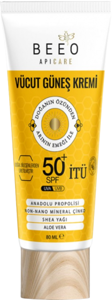 BEE'O ApiCare Propolisli Vücut Güneş Kremi 80 ml