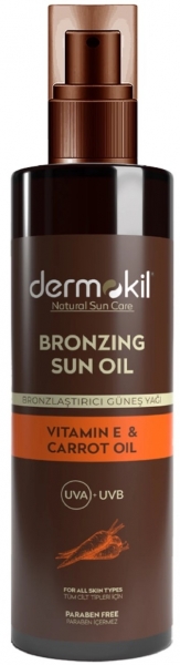 Dermokil Bronzlaştırıcı Güneş Yağı 200 ml