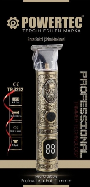 Powertec TR-1212 Sakal Kesme Makinesi