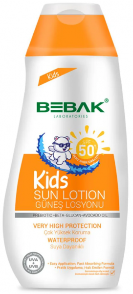 Bebak Çocuk Güneş Losyonu SPF 50+ 200 ml