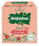 Doğadan Form Kiraz Saplı Çay Bardak Poşet 10 Adet resim