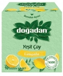 Doğadan Limonlu Yeşil Çay Bardak Poşet 10 Adet resim