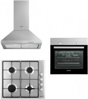 Arçelik İnox Ankastre Set O 705 YDGEI + AFM 130 I + P 27 YI