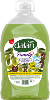 Dalan Family Zeytin Mucizesi Sıvı Sabun 3 lt