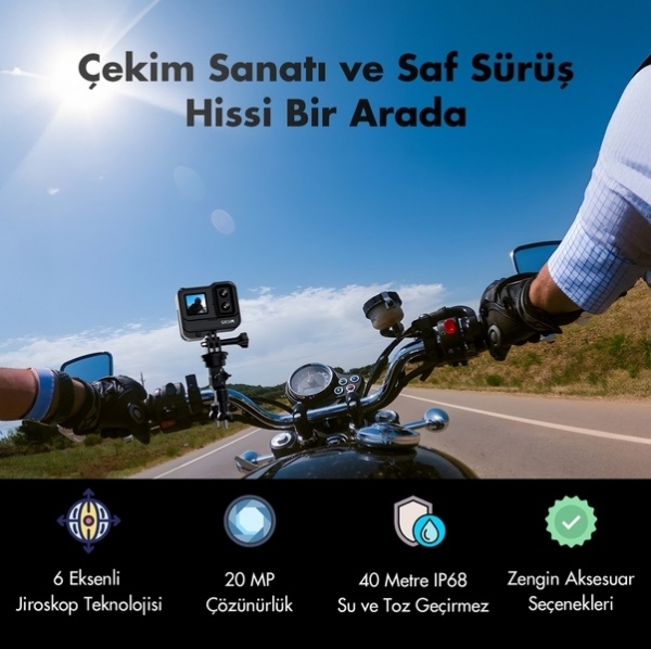 SJCAM SJ20 Aksiyon Kamera