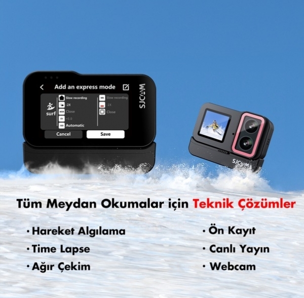SJCAM SJ20 Aksiyon Kamera