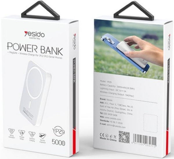 Yesido YP29 5000 mAh Powerbank
