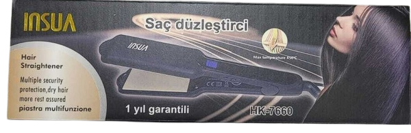 Insua HK 7660 Saç Düzleştirici