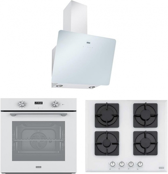 Franke Beyaz Ankastre Set Fhns 604 4g Wh C + FMA 86 H WH + FPJ 615 V WH A