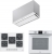 Franke Beyaz Ankastre Set FHNS 705 4G TC WH C + FR FSL 86 H WH + Fbfe Wh Matt A70