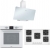 Franke Beyaz Ankastre Set FHNS 905 4G TC WH C + FR FSL 86 H WH + FPJ 915 V WH A