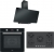 Franke Siyah Ankastre Set FHNS 905 4G TC BK C + FSL 86 H BK + FPJ 915 V BK A