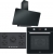 Franke Siyah Ankastre Set FHNS 905 4G TC BK C + FSL 86 H BK + FPJ 915 V BK A