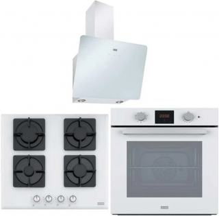 Franke Beyaz Ankastre Set Fhns 604 4g Wh C + FR FSL 86 H WH + FPJ 615 V WH A