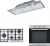 Franke İnox Ankastre Set FHNL 905 4G TC XS C + FSL 82 H XS + FBI 931H XS