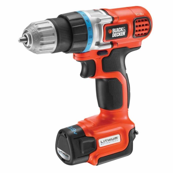 Black+Decker EGBL108KB Akülü Matkap