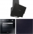 Hoover Siyah Ankastre Set HH64CCB + HOT3061BI