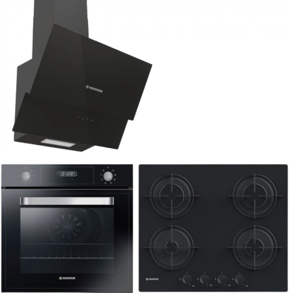 Hoover Siyah Ankastre Set HVW6MBB + HOT3061BI