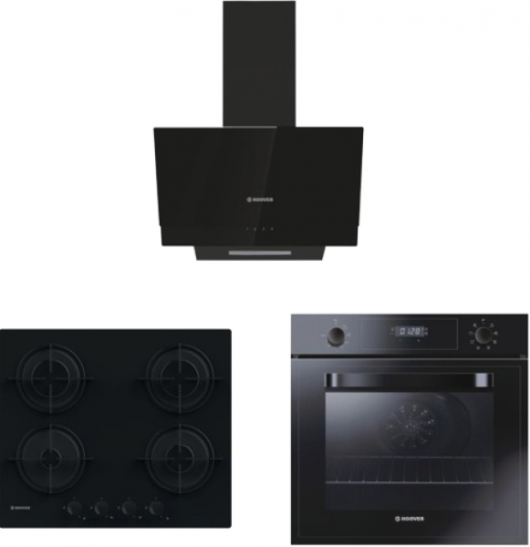 Hoover Siyah Ankastre Set HVW6MBB + HOT3051B1