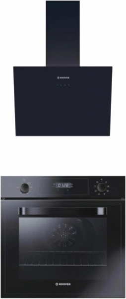 Hoover 2'li Siyah Ankastre Set + HOT3051BI + HDG6C1GBTK
